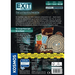 Kosmos 694036 - EXIT - Das Spiel: Die unheimliche Villa