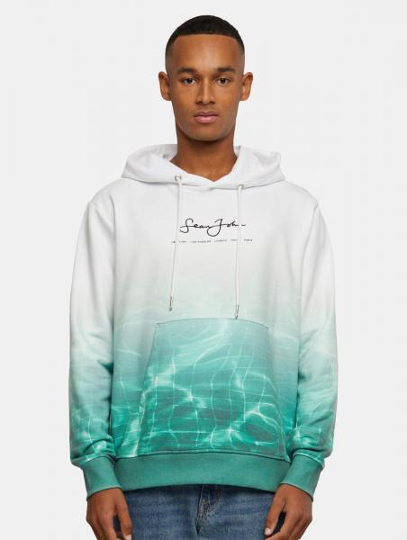 l&auml;ssiger Sean John Herren Hoodie 350 g/m&sup2; mit Baumwolle Wei&szlig;