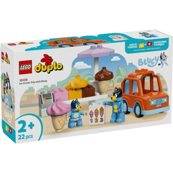 LEGO® DUPLO® Bluey 10458 - Trip to the ice cream parlor with Bluey (22 pieces)