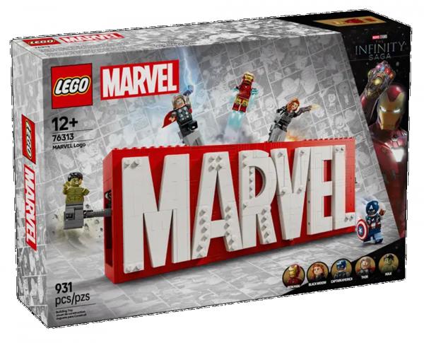 LEGO&reg; Marvel Super Heroes&trade; 76313 - MARVEL Logo & Minifiguren (931 Teile)