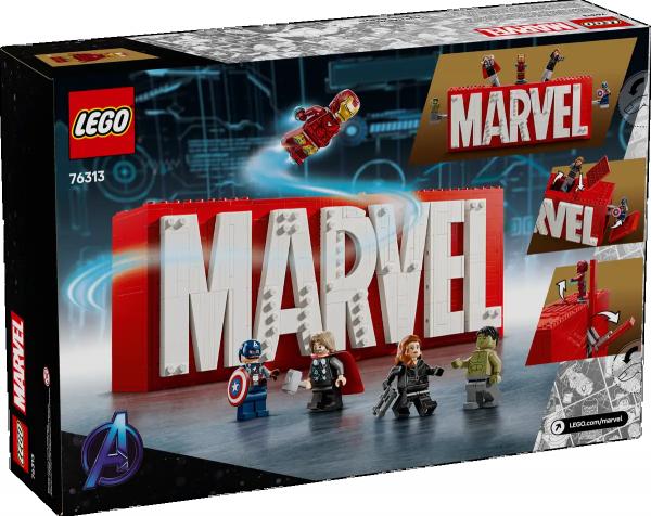 LEGO&reg; Marvel Super Heroes&trade; 76313 - MARVEL Logo & Minifiguren (931 Teile)