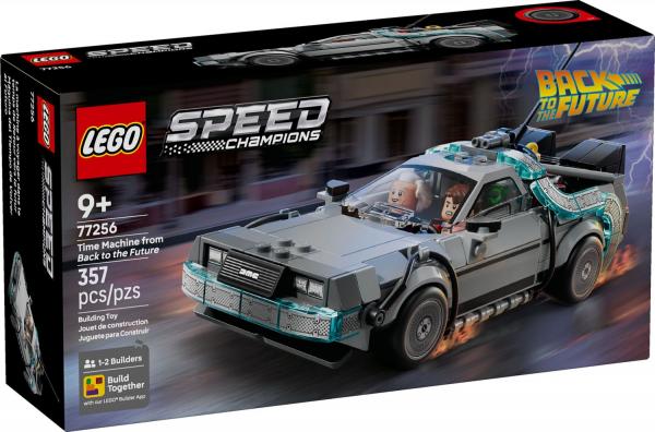 LEGO&reg; Speed Champions - Zeitmaschine aus Zur&uuml;ck in die Zukunft (357 Teile)