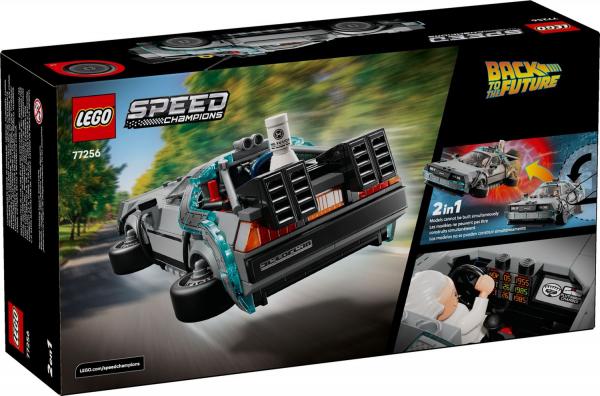 LEGO&reg; Speed Champions - Zeitmaschine aus Zur&uuml;ck in die Zukunft (357 Teile)