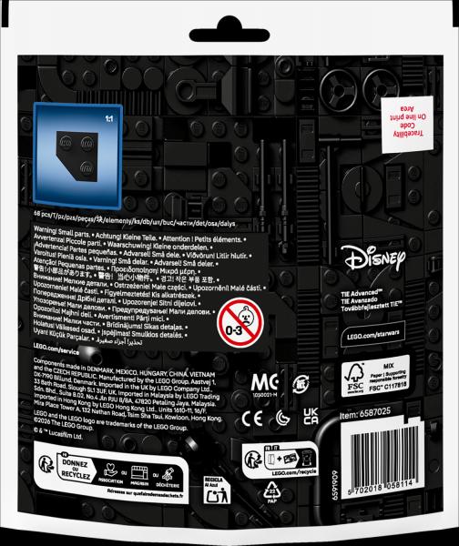 LEGO&reg; Star Wars&trade; 30727 - TIE Advanced&trade; Mini-Modell - Recruitment Bags Polybeutel