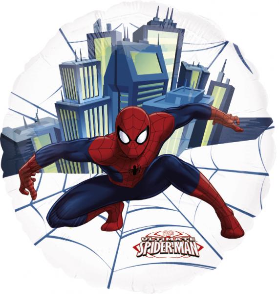 Marvel Spiderman - Folienballon mit Befestigungsband - 65 cm