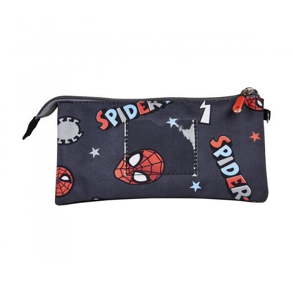 Marvel Spiderman - Schlamperm&auml;ppchen mit 3 F&auml;chern