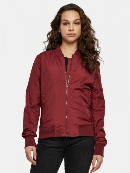 stylische Urban Classics Damen Jacke 78 g/m&sup2; Rot