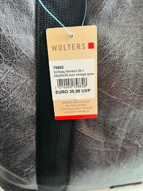 WOLTERS Softbag Senator – Originalkartons mit 3 Tragetaschen in 3 Größen