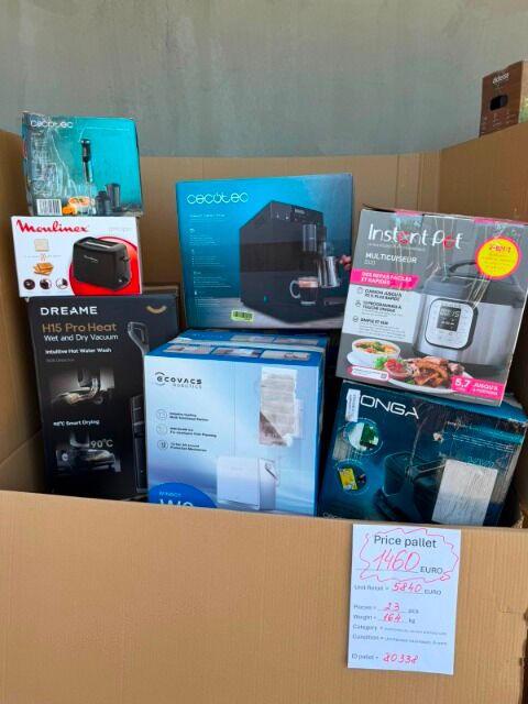Amazon Category B Returns Pallet with Electronics – High Retail Value and Great Profit Potential