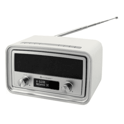 soundmaster DAB+/UKW Radio mit Wecker, USB-Ladebuchse