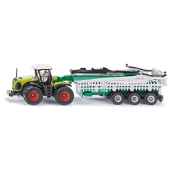 SIKU 1827 - Claas Xerion with barrel wagon - Model car