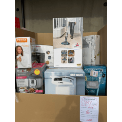 Wholesale offer (RETAIL PRICE -75%), mixed pallet of electrical goods, Grade B category.