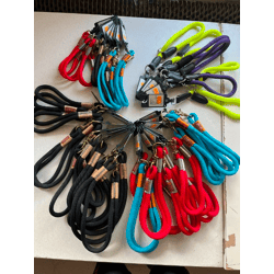 Hunter Freestyle Rope Dog Collars – 32 Pieces – Genuine Brand-Name Products – Assorted Colors & Sizes