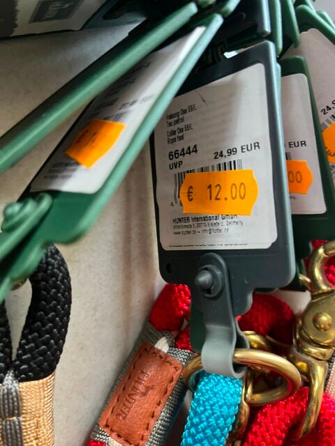 Hunter Freestyle Tau-Hundehalsbänder – 32 Stück – Original Markenware – gemischte Farben & Größen