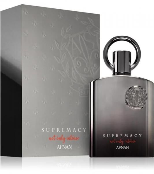 AFNAN Supremacy Not Only Intens Herren Eau de Parfum orientalisch-w&uuml;rziger K&ouml;rper-Duft Parf&uuml;m 100ml Silber