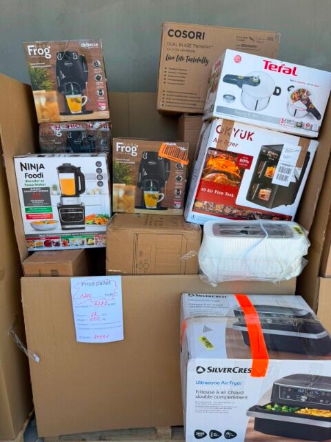 Amazon Returns Pallet | Retail Value €3,000+ | Up to 85% Off