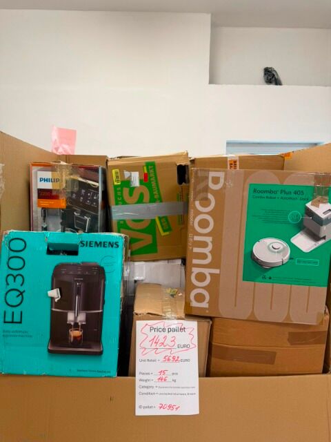 A pallet of electronics for resale - 25% of retail - category B