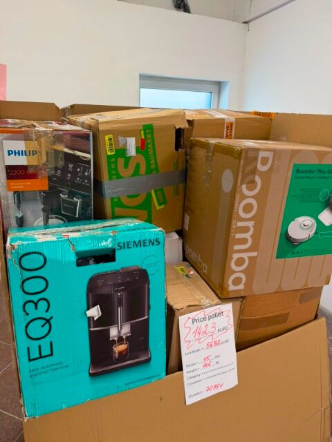 A pallet of electronics for resale - 25% of retail - category B