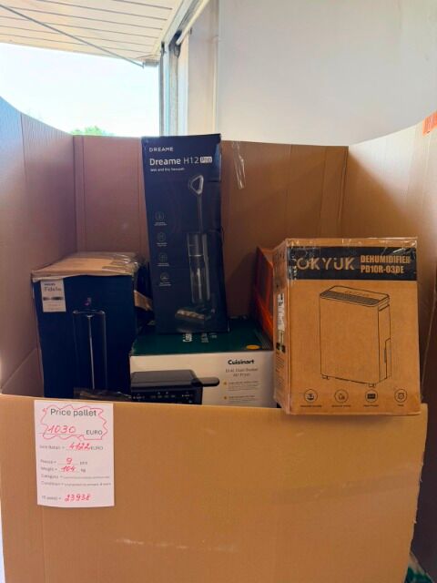 A pallet with electronics – category B, an offer to run your own business