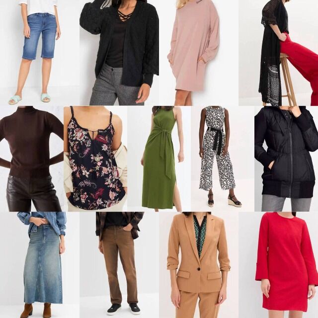 Ab 2,10 €/Stück neue Lagerware-Kleidung Kategorie A, 90 % Damen- und 10 % Herrenbekleidung, originalverpackt in Palettenmengen