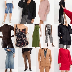 Starting at €2.10 per piece: new, in-stock Category A clothing—90% women's and 10% men's—in original packaging, sold in pallet quantities