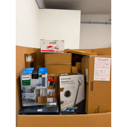 KITCHEN & FLOOR CARE APPLIANCES - AMAZON RETURNS FOR RESALE – 75% BELOW RETAIL – UNTESTED – 30 ITEMS – 23,30€/ITEM - 5,10€/KG - P54211, KF