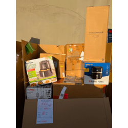 Amazon pallet of category B electronics - hot beverage devices, floor care products, kitchen appliances