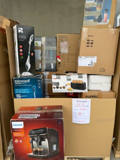 Amazon pallet with 22 electrical goods, category B, business proposal