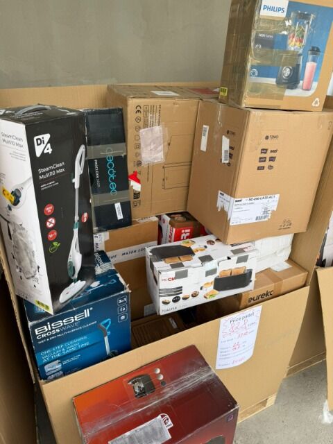 Amazon pallet with 22 electrical goods, category B, business proposal