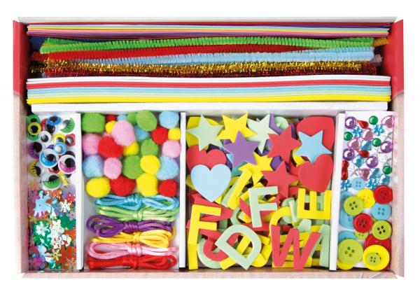 Pink Craft Kit, Foldable Box