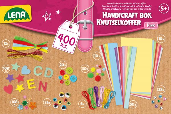 Pink Craft Kit, Foldable Box