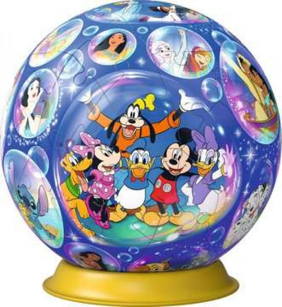 Disney Charaktere - 3D Puzzle Ball 72 Teile