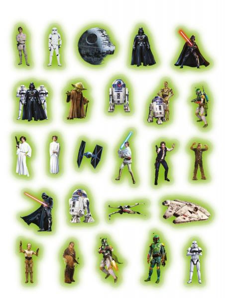 Disney Star Wars - Der gro&szlig;e Glow-in-the-Dark-Stickerspa&szlig;