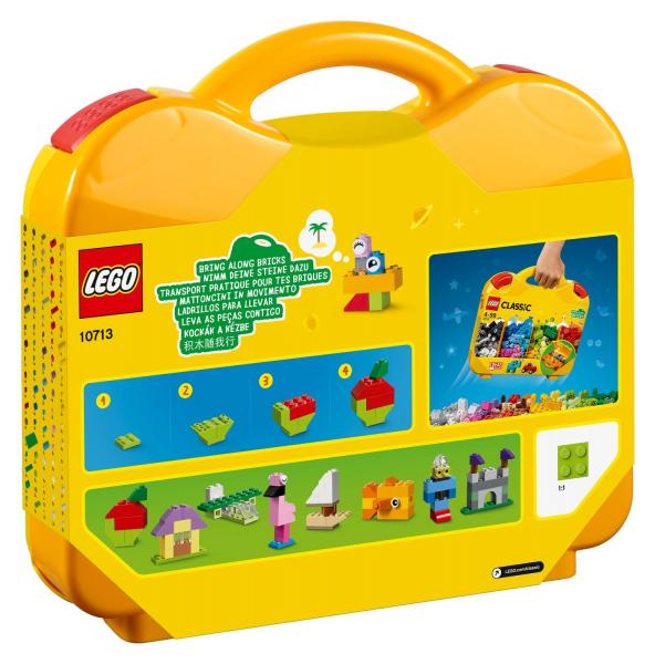 LEGO&reg; 10713 - Classic LEGO&reg; Bausteine Starterkoffer - Farben sortieren (213 Teile)