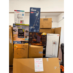 Mixed pallet of electrical goods: appliances for hot drinks, floor care - category Bproducts, cooking equipment - a profitable offer -