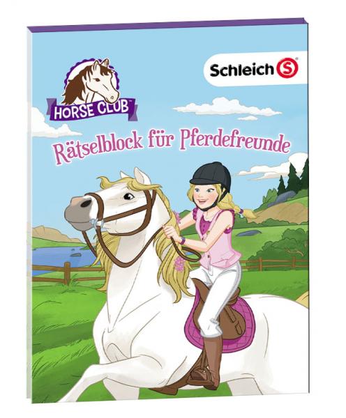 SCHLEICH&reg; Horse Club &ndash; R&auml;tselblock f&uuml;r Pferdefreunde