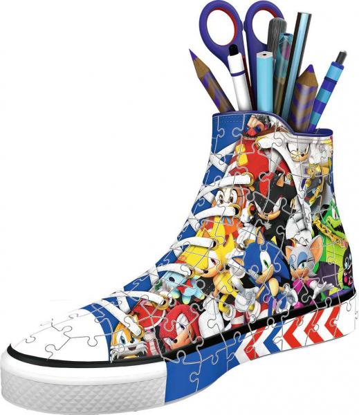 Sneaker Sonic the Hedgehog - 3D Puzzle 108 pieces