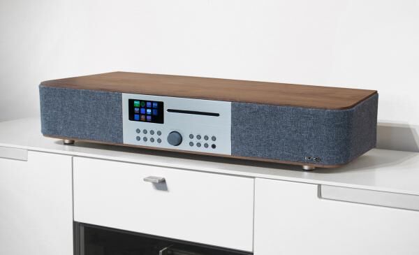 soundmaster Stereo-Musikcenter mit Internet/DAB+/UKW-Radio, Netzwerk-Player, CD/MP3, USB, Bluetooth®, Multi-Room, App-Steuerung
