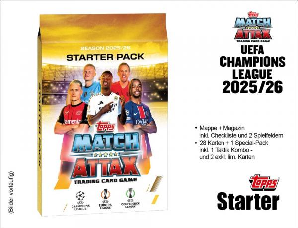 Topps UEFA Champions League 2025/2026 TC &ndash; STARTER