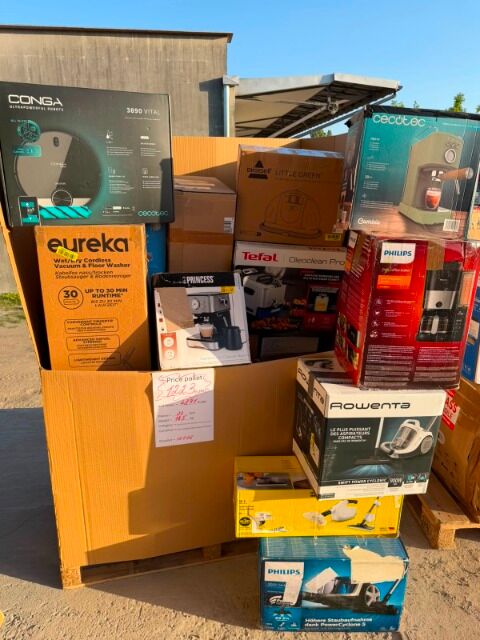 Amazon pallets with electronics, category B, the perfect option for business