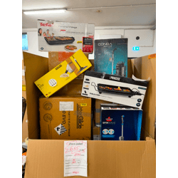 KITCHEN & FLOOR CARE APPLIANCES - AMAZON RETURNS FOR RESALE – 75% BELOW RETAIL – UNTESTED – 17 ITEMS – 29,88€/ITEM - 4,27€/KG - P10421, KF