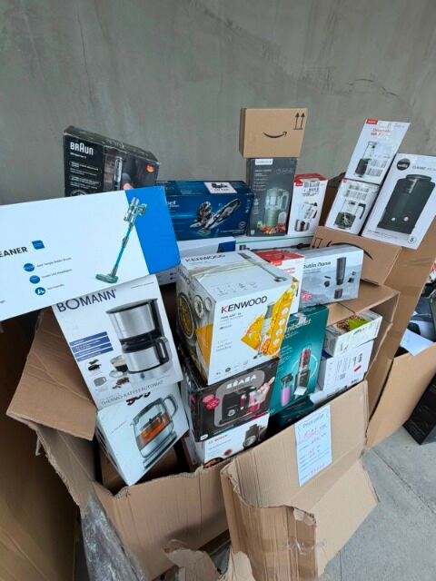 B2B Appliance Pallet | а large number of kitchen items and electronics | 69 items