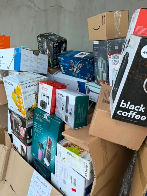 B2B Appliance Pallet | а large number of kitchen items and electronics | 69 items