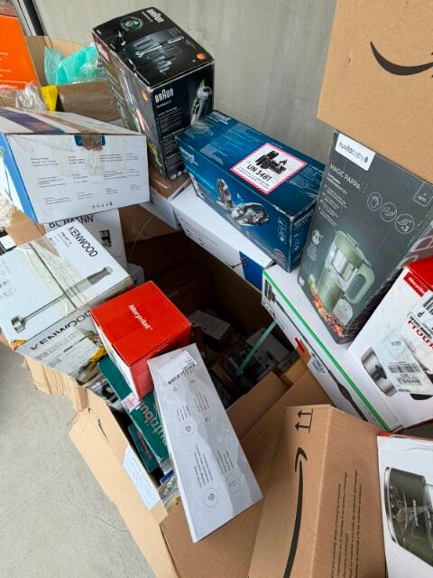 B2B Appliance Pallet | а large number of kitchen items and electronics | 69 items