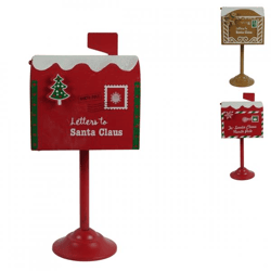 Dekorativer Weihnachtsbriefkasten, 32 cm, 3 verschiedene Ausführungen
