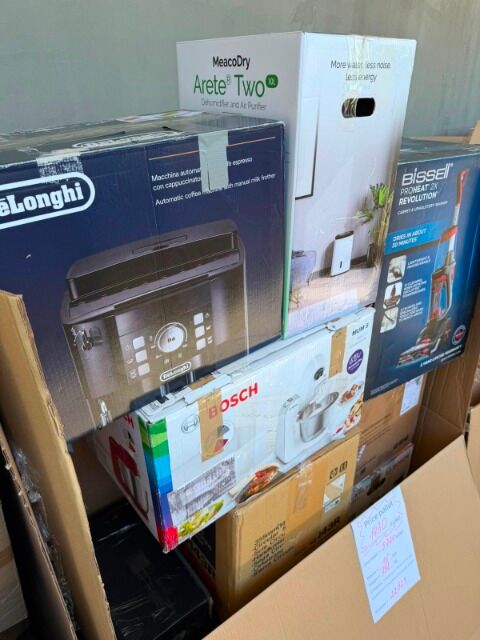 Mixed Electrical Appliances Pallet | Coffee Machines, Floor Care amp; Kitchen Equipment | Grade B | Up to 85% Below Retail Price