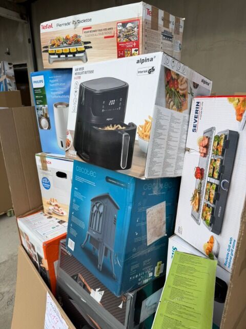 Wholesale Stock Offer – Mixed Electrical Goods Pallet – Grade B – 75% Below Retail Value