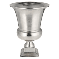 Amphora, silver, small, approx. 30cmH