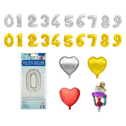 Foil balloon, 24/s , approx. 45cm