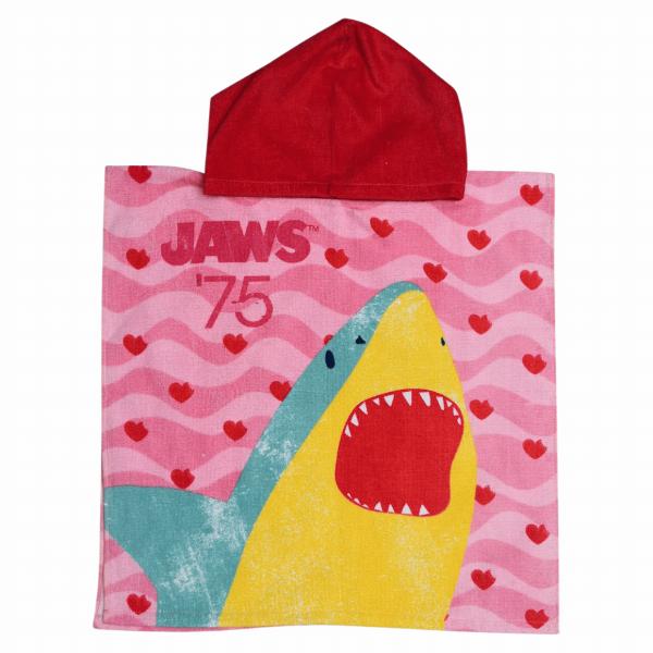 Jaws Badetuch Poncho 50 x 100 cm